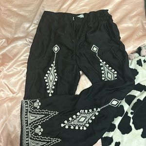 Cutest silk Zara pants